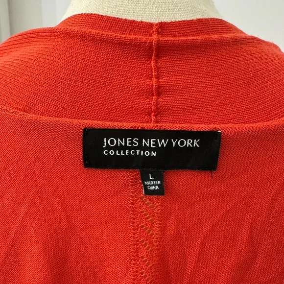 Jones New York, cardigan sweater, size L - Picture 6 of 6